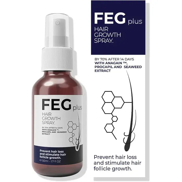FEG PLUS Hair Growth SERUM and SPRAY