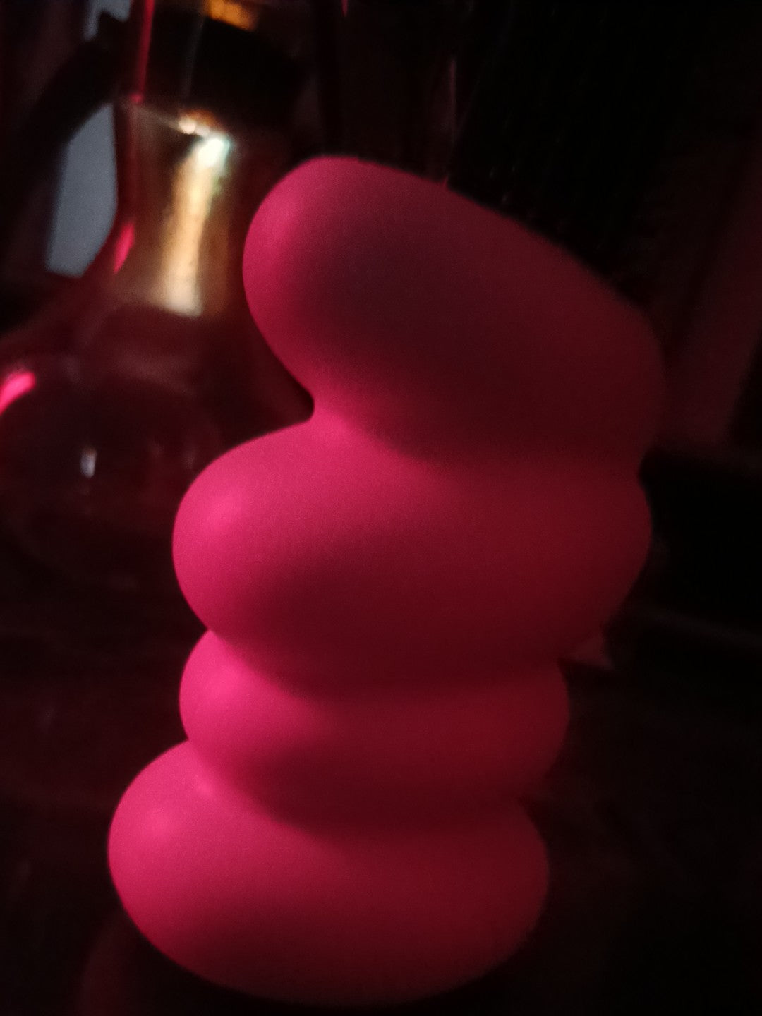 Elegant Wavy Plastic Vase