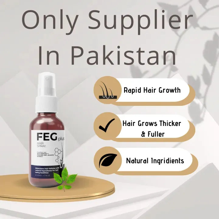 FEG PLUS Hair Growth SERUM and SPRAY