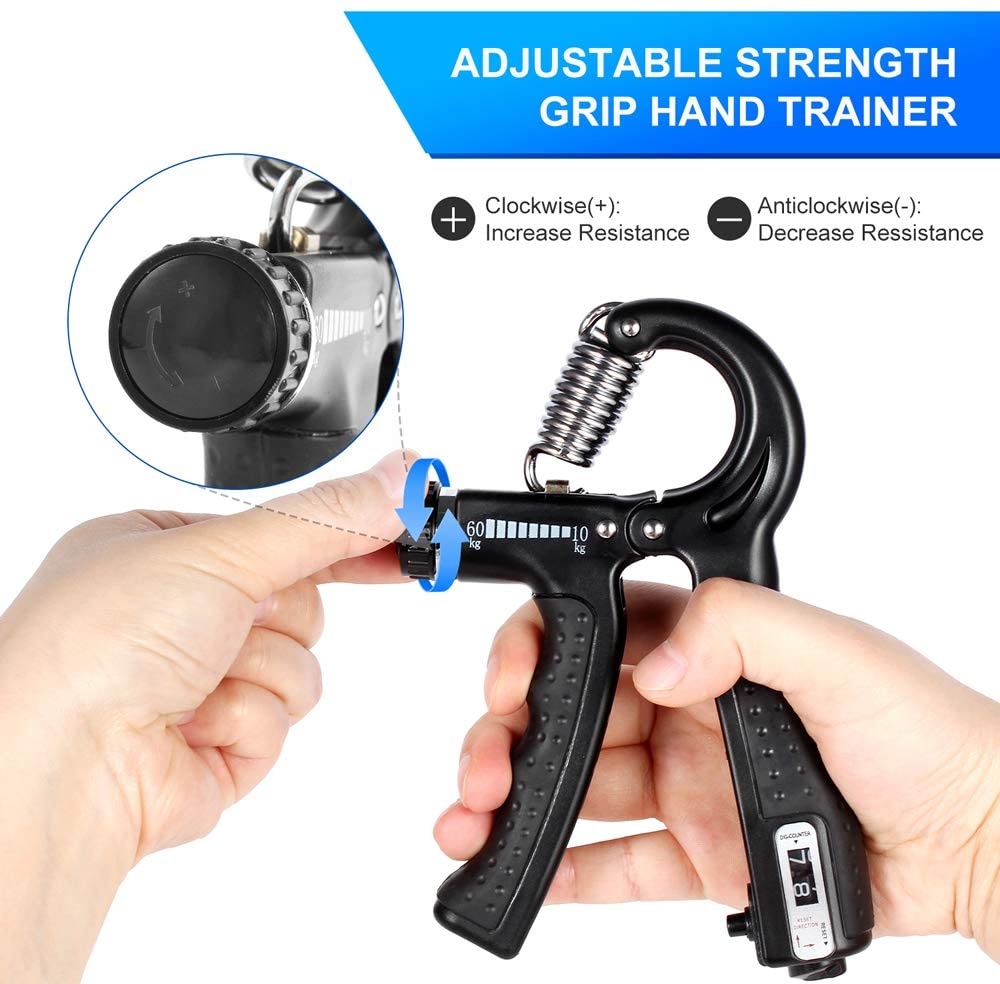 Automatic Counting Hand Gripper