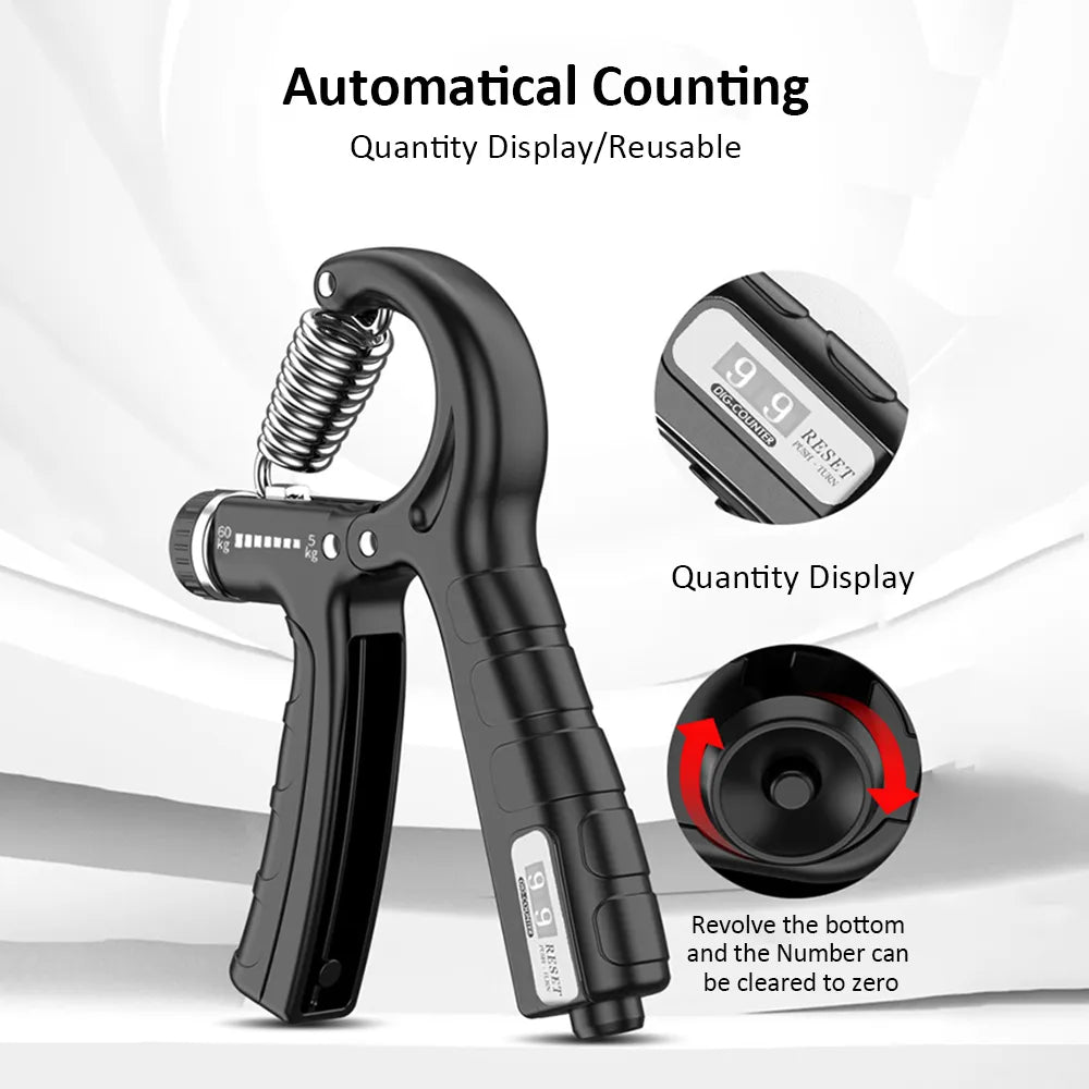 Automatic Counting Hand Gripper