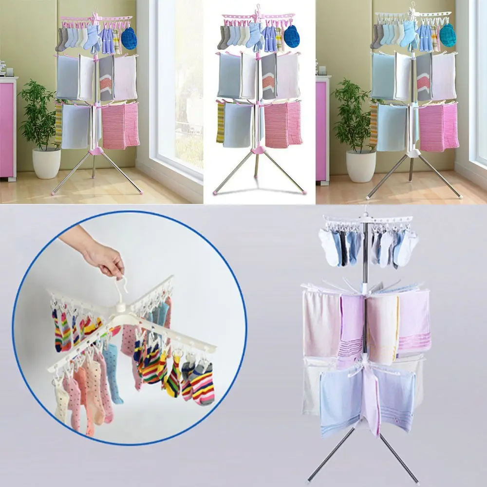 3 Tier Clothes Drying Rack